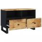 Preview: TV-Schrank 70x33x46 cm Massivholz Mango