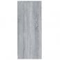 Preview: Badezimmerschrank Grau Sonoma 60x33x80 cm Holzwerkstoff