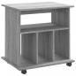 Preview: Rollschrank Grau Sonoma 60x45x60 cm Holzwerkstoff