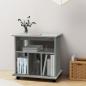 Preview: Rollschrank Grau Sonoma 60x45x60 cm Holzwerkstoff