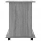 Preview: Rollschrank Grau Sonoma 60x45x60 cm Holzwerkstoff