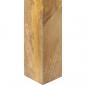 Preview: Konsolentisch 110x35x76 cm Raues Mangoholz