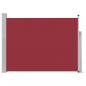 Preview: Ausziehbare Seitenmarkise 120×500 cm Rot