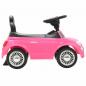 Preview: Kinder-Aufsitzauto Fiat 500 Rosa