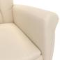 Preview: Relaxsessel Beige Mikrofasergewebe