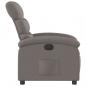 Preview: Relaxsessel Elektrisch Taupe Stoff