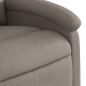 Preview: Relaxsessel mit Aufstehhilfe Taupe Stoff