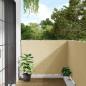 Preview: ARDEBO.de - Balkon-Sichtschutz Creme 800x120 cm PVC