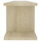 Preview: Wandregale 2 Stk. Sonoma-Eiche 90x18x20 cm Holzwerkstoff