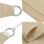 Preview: Sonnensegel Beige 7x5x5 m 100% Polyester Oxford