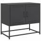 Preview: TV-Schrank Schwarz 68,5x39x60,5 cm Stahl