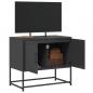 Preview: TV-Schrank Schwarz 68,5x39x60,5 cm Stahl