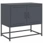 Preview: TV-Schrank Anthrazit 68,5x39x60,5 cm Stahl