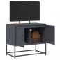 Preview: TV-Schrank Anthrazit 68,5x39x60,5 cm Stahl