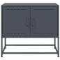 Preview: TV-Schrank Anthrazit 68,5x39x60,5 cm Stahl