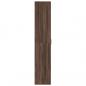 Preview: Highboard Braun Eichen-Optik 60x35x180 cm Holzwerkstoff