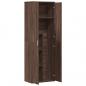 Preview: Highboard Braun Eichen-Optik 60x35x180 cm Holzwerkstoff