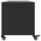 Preview: TV-Schrank Schwarz 100,5x39x43,5 cm Stahl