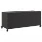 Preview: TV-Schrank Schwarz 100,5x39x43,5 cm Stahl