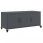 Preview: TV-Schrank Anthrazit 100,5x39x43,5 cm Stahl