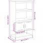 Preview: TV-Schrank Anthrazit 100,5x39x60,5 cm Stahl