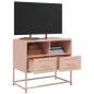 Preview: TV-Schrank Rosa 68x39x60,5 cm Stahl