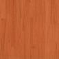 Preview: Massivholzbett und Bank mit Dach Orange 90x200 cm Kiefernholz