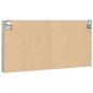 Preview: Vitrinenschrank Grau Sonoma 100x8,5x50 cm Holzwerkstoff