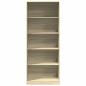 Preview: Kleiderschrank Sonoma-Eiche 80x50x200 cm Holzwerkstoff