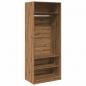 Preview: Kleiderschrank Artisan-Eiche 80x50x200 cm Holzwerkstoff