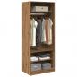 Preview: Kleiderschrank Artisan-Eiche 80x50x200 cm Holzwerkstoff