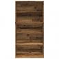 Preview: Kleiderschrank Altholz-Optik 100x50x200 cm Holzwerkstoff