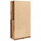 Preview: Kleiderschrank Altholz-Optik 100x50x200 cm Holzwerkstoff