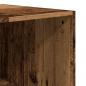 Preview: Kleiderschrank Altholz-Optik 100x50x200 cm Holzwerkstoff