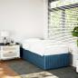 Preview: Bettgestell Blau 80x200 cm Samt