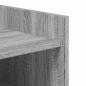 Preview: Schuhschrank Grau Sonoma 74,5x37,5x100 cm Holzwerkstoff