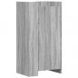 Preview: Schuhschrank Grau Sonoma 52x37,5x100 cm Holzwerkstoff