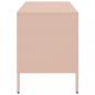 Preview: TV-Schrank Rosa 68x39x50,5 cm Stahl