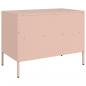 Preview: TV-Schrank Rosa 68x39x50,5 cm Stahl