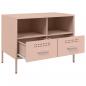 Preview: TV-Schrank Rosa 68x39x50,5 cm Stahl