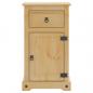 Preview: Badschrank Corona 45x33x80 cm Massivholz Kiefer