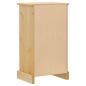 Preview: Badschrank Corona 45x33x80 cm Massivholz Kiefer