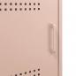 Preview: TV-Schrank Rosa 100,5x39x50,5 cm Stahl