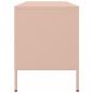 Preview: TV-Schrank Rosa 100,5x39x50,5 cm Stahl