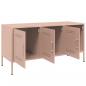 Preview: TV-Schrank Rosa 100,5x39x50,5 cm Stahl