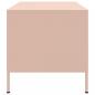 Preview: Couchtisch Rosa 68x50x50,5 cm Stahl