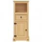 Preview: Badschrank Corona 45x33x110 cm Massivholz Kiefer