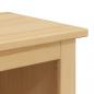 Preview: Badschrank Corona 45x33x110 cm Massivholz Kiefer