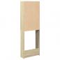 Preview: Waschmaschinenschrank Sonoma-Eiche 64x25,5x190 cm