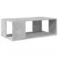 Preview: Couchtisch Betongrau 89,5x48x30 cm Holzwerkstoff